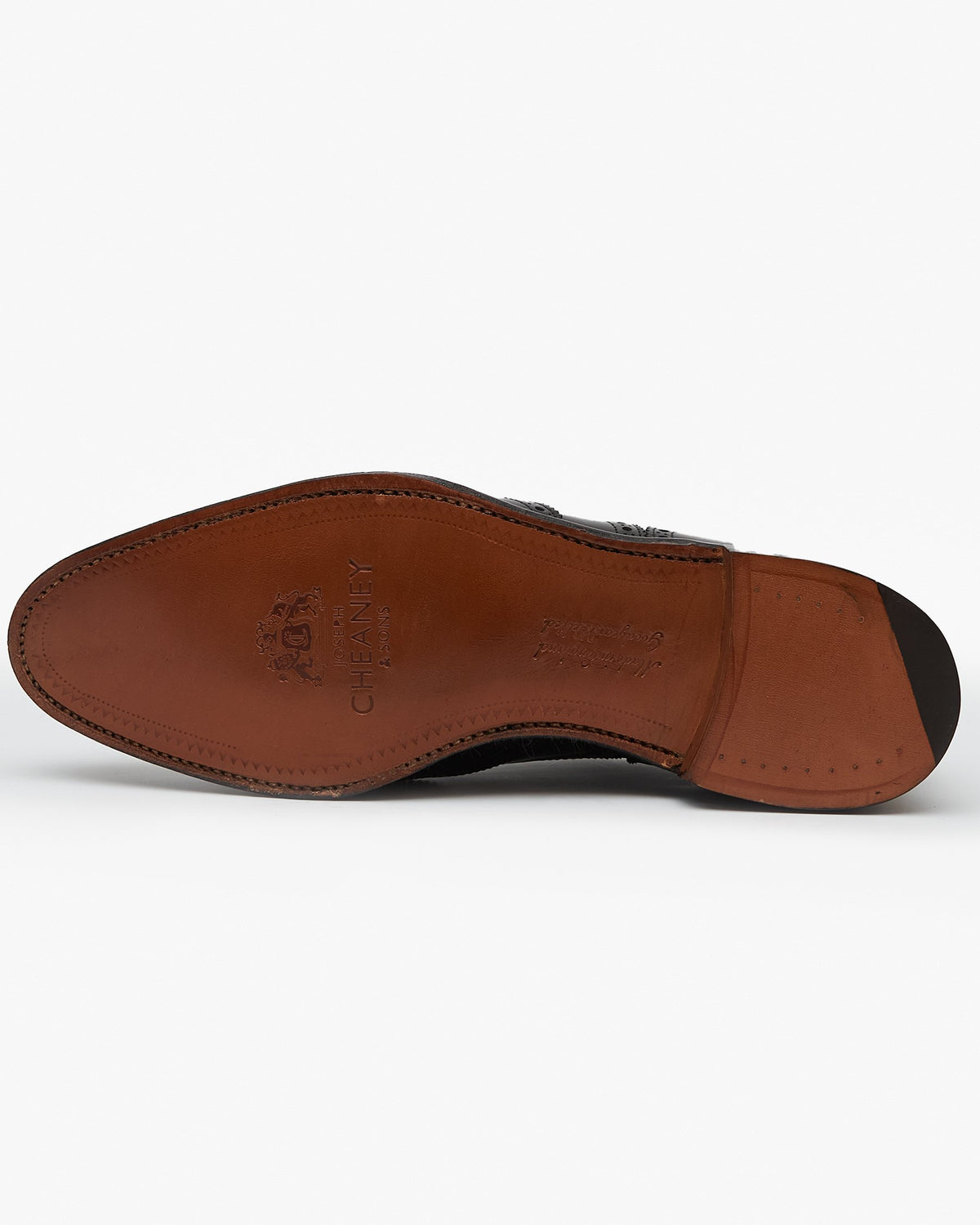 Cheaney Broad II Oxford Wingcap Brogue - Black Calf Leather | Cheaney Shoes Shoes | JEANSTORE