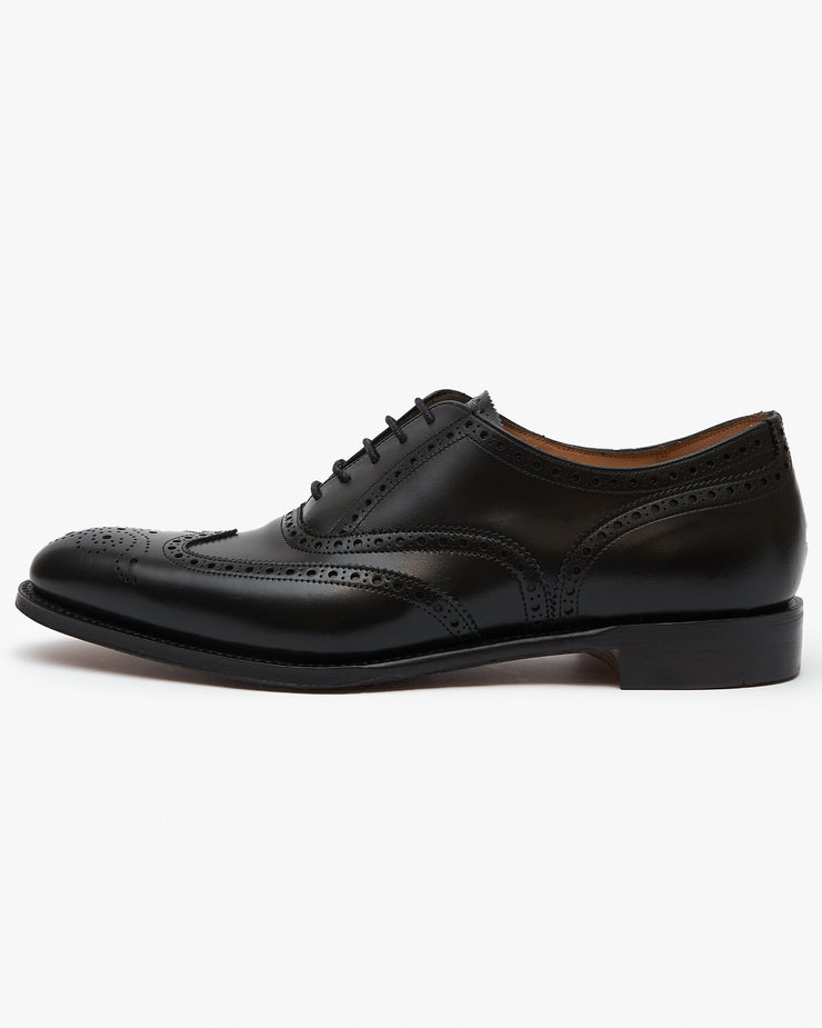 Cheaney Broad II Oxford Wingcap Brogue - Black Calf Leather | Cheaney Shoes Shoes | JEANSTORE