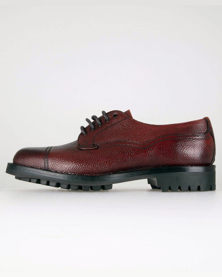 Cheaney Cairngorm II R Country Derby Shoe - Burgundy Grain Leather ...