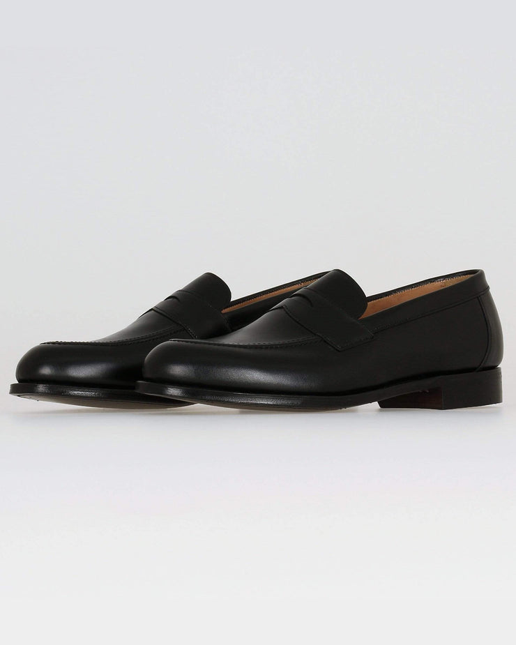 Cheaney Hadley Penny Loafer - Black Calf Leather – JEANSTORE