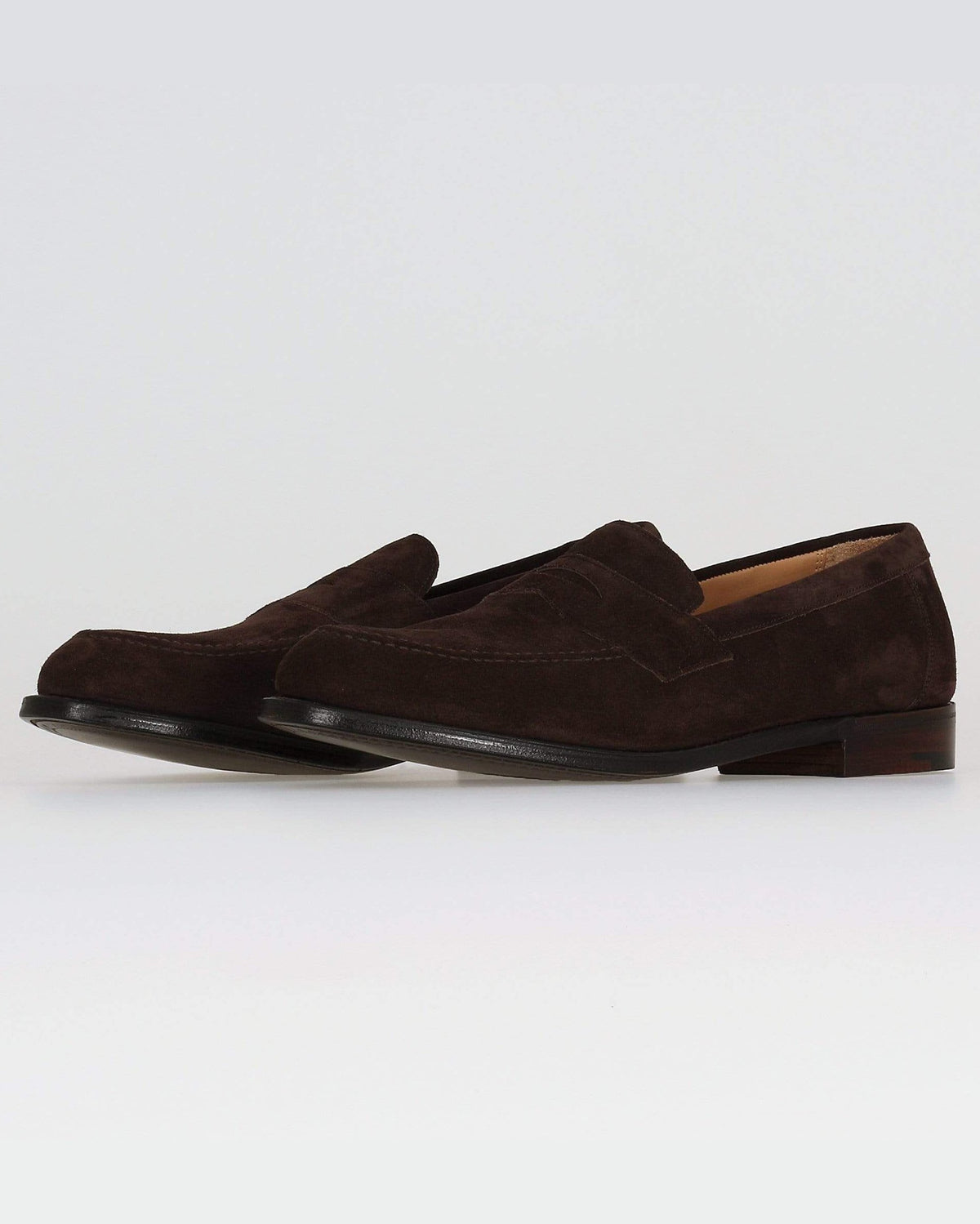 Cheaney Hadley Penny Loafer - Brown Soft Suede | Cheaney Shoes Shoes | JEANSTORE