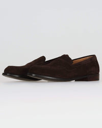 Cheaney Hadley Penny Loafer - Brown Soft Suede | Cheaney Shoes Shoes | JEANSTORE