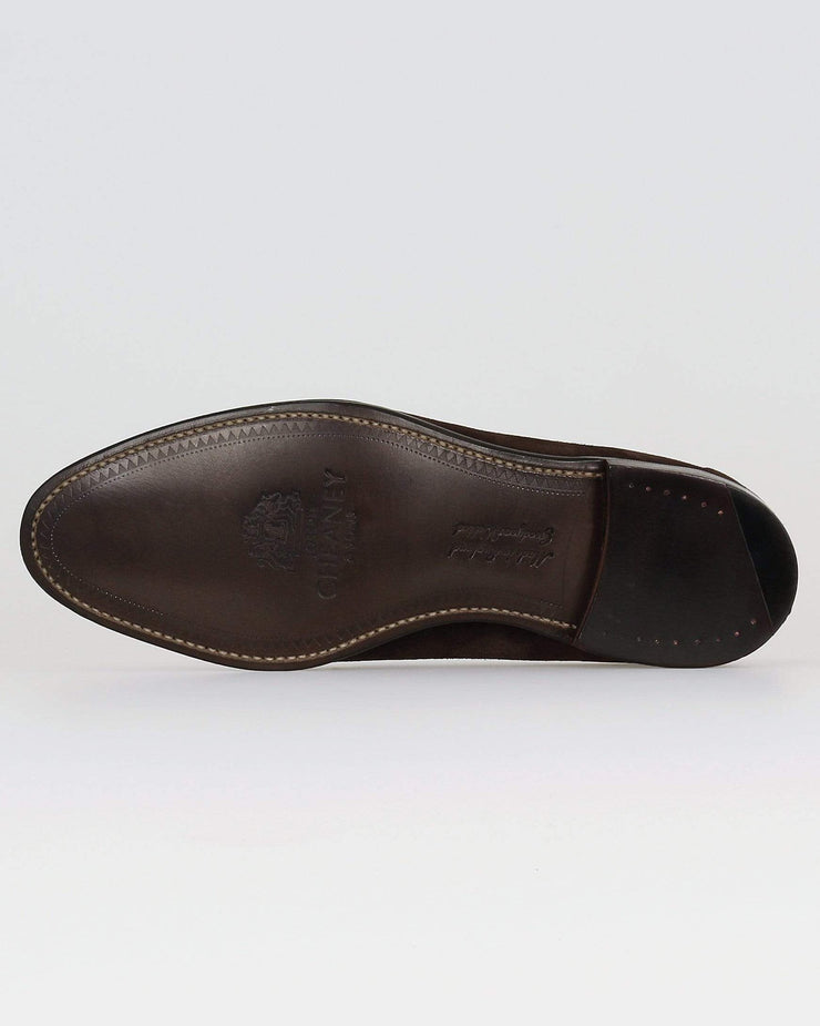 Cheaney Hadley Penny Loafer - Brown Soft Suede | Cheaney Shoes Shoes | JEANSTORE