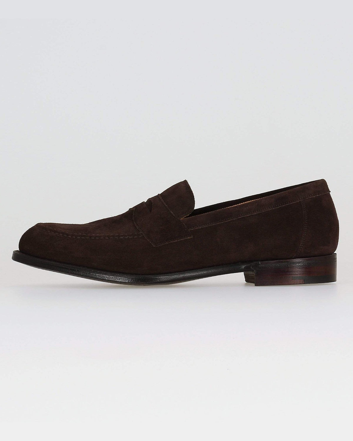 Cheaney Hadley Penny Loafer - Brown Soft Suede | Cheaney Shoes Shoes | JEANSTORE