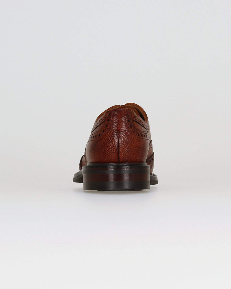 Cheaney Hythe II R Wingcap Oxford Brogue - Mahogany Grain Leather | Cheaney Shoes Shoes | JEANSTORE