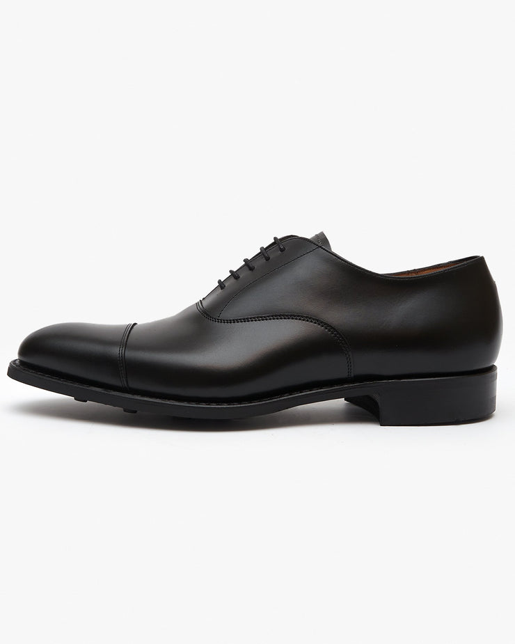 Cheaney Lime R Oxford Shoe - Black Calf Leather / Dainite Rubber Sole | Cheaney Shoes Shoes | JEANSTORE