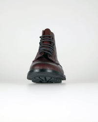 Cheaney Pennine II R Country Derby Boot - Burgundy Grain Leather | Cheaney Shoes Boots | JEANSTORE