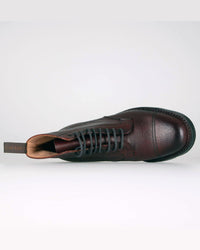 Cheaney Pennine II R Country Derby Boot - Burgundy Grain Leather | Cheaney Shoes Boots | JEANSTORE