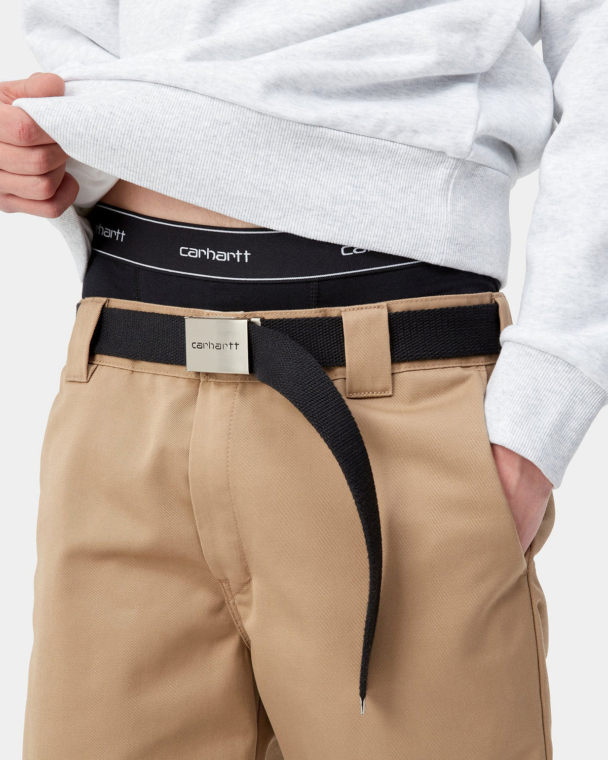 Carhartt WIP Cotton Trunks 2pk - Black | Carhartt WIP Underwear | JEANSTORE