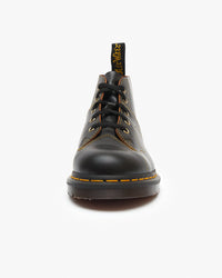 Dr Martens Archive Church Leather Monkey Boots - Black Vintage Smooth | Dr Martens Boots | JEANSTORE