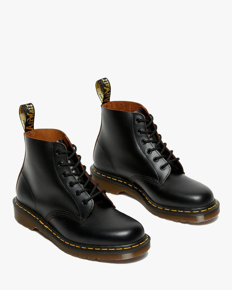 Dr Martens Made In England Vintage 101 Boots - Black Quilon | Dr Martens Boots | JEANSTORE