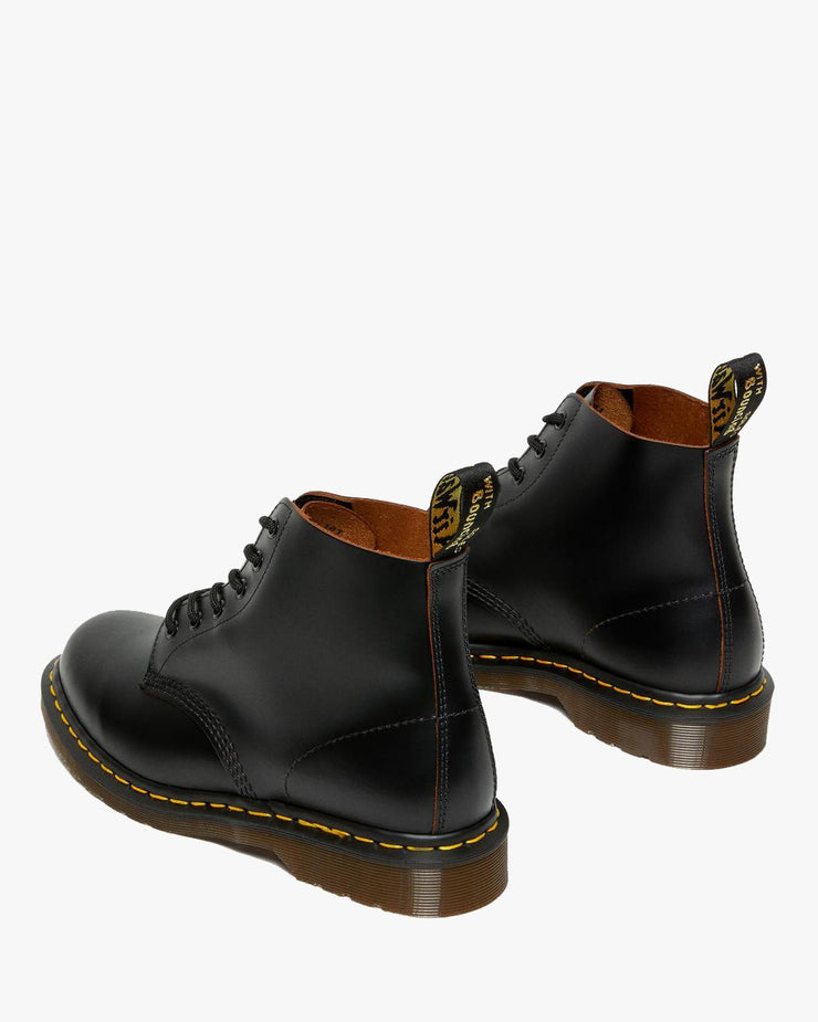 Dr Martens Made In England Vintage 101 Boots - Black Quilon | Dr Martens Boots | JEANSTORE