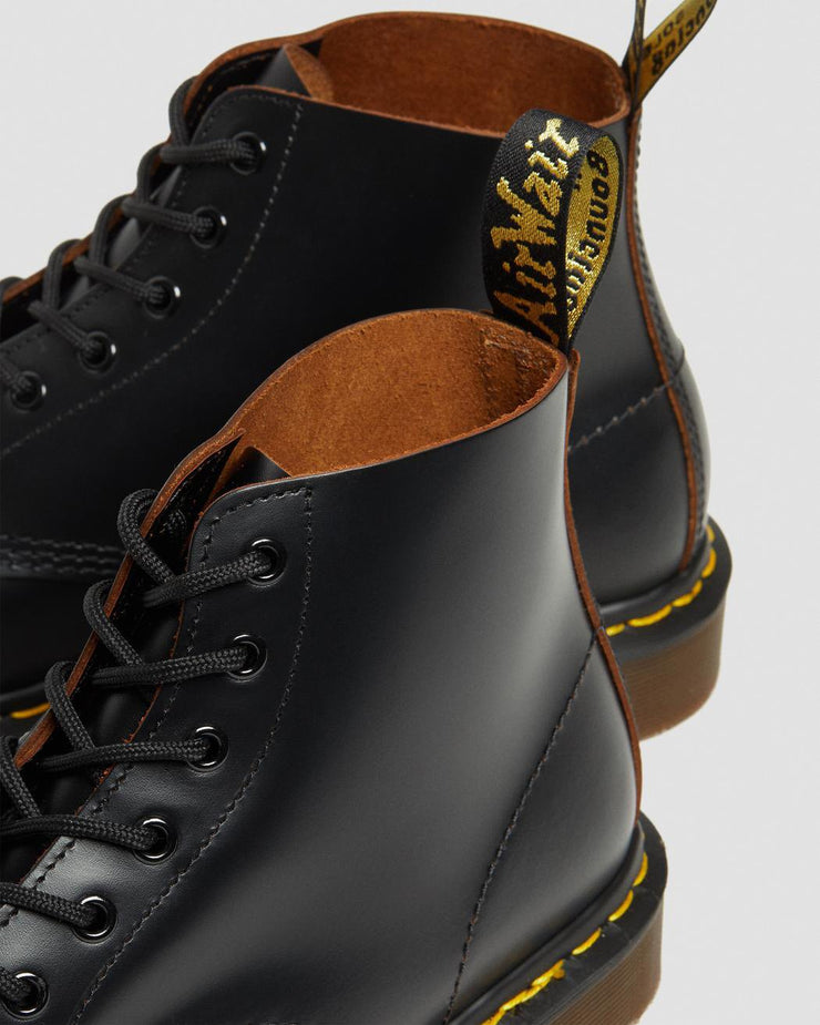 Dr Martens Made In England Vintage 101 Boot - Black Quilon | Jeanstore