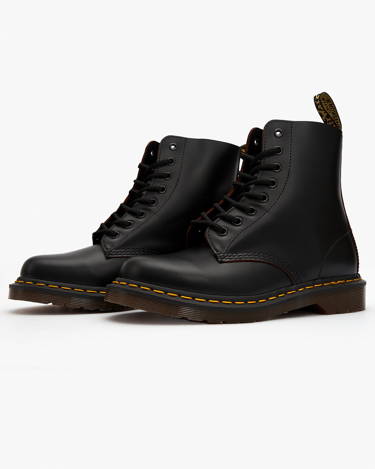 Dr Martens Made In England Vintage 1460 Boots - Black Quilon | Dr Martens Boots | JEANSTORE