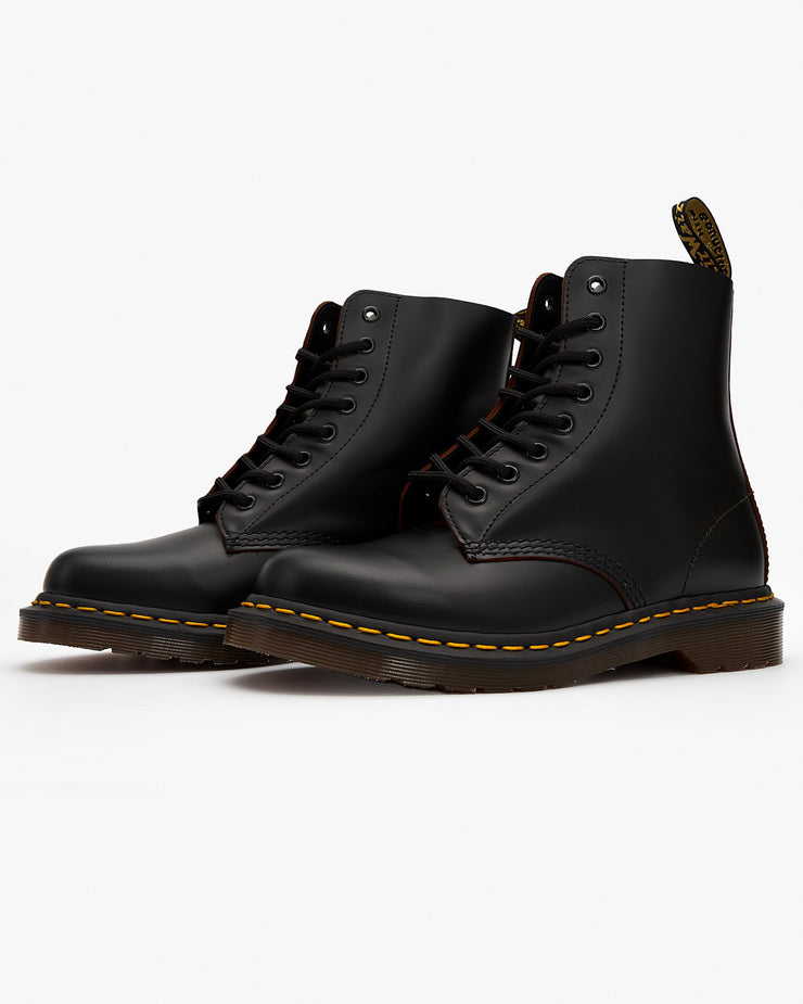 Dr Martens Made In England Vintage 1460 Boots Black Quilon
