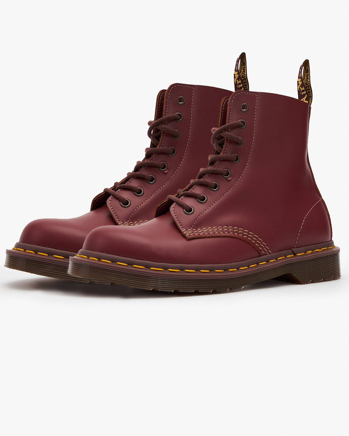 Dr Martens Made In England Vintage 1460 Boots - Oxblood Quilon | Dr Martens Boots | JEANSTORE