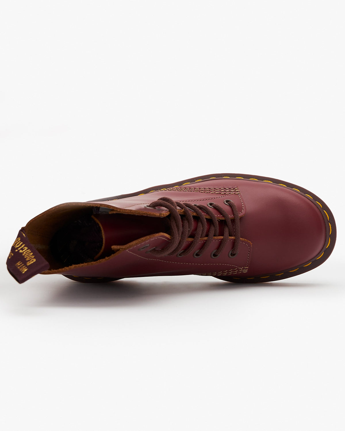 Dr Martens Made In England Vintage 1460 Boots - Oxblood Quilon | Dr Martens Boots | JEANSTORE