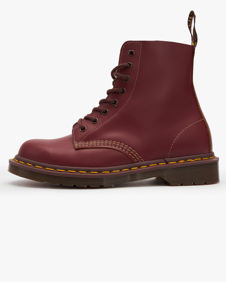 Dr Martens Made In England Vintage 1460 Boots - Oxblood Quilon | Dr Martens Boots | JEANSTORE