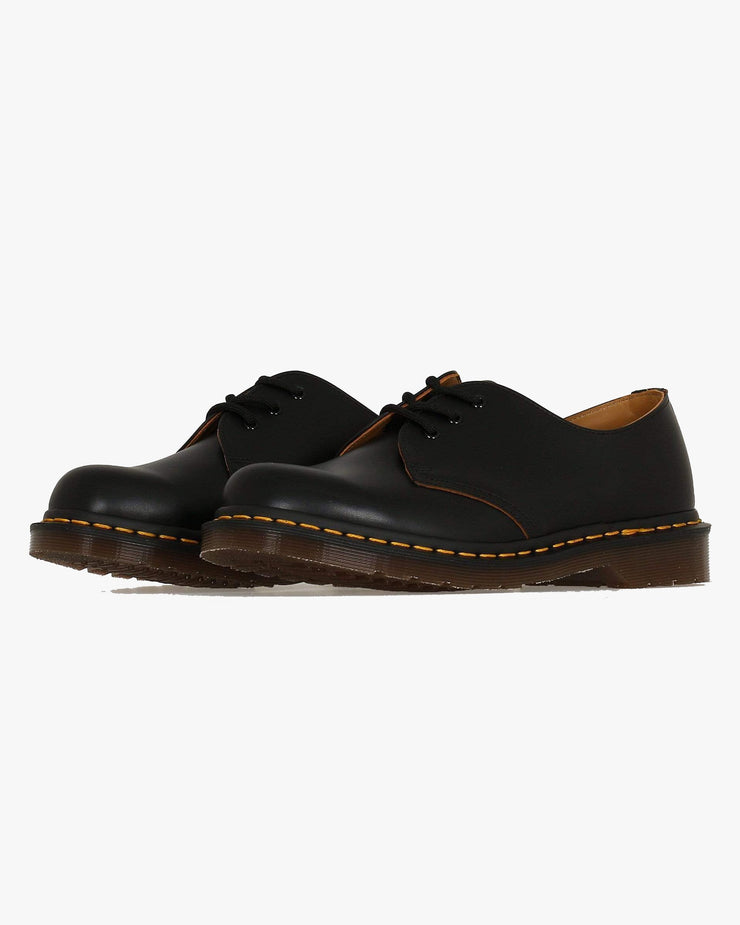 Dr Martens Made In England Vintage 1461 Shoes - Black Quilon | Dr Martens Shoes | JEANSTORE