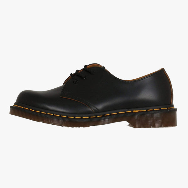 Dr Martens Made In England Vintage 1461 Shoes - Black Quilon | Dr Martens Shoes | JEANSTORE