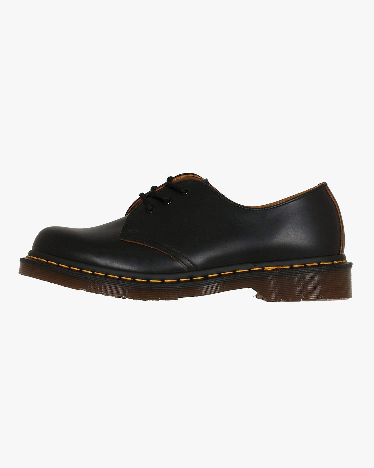 Dr Martens Made In England Vintage 1461 Shoes - Black Quilon | Dr Martens Shoes | JEANSTORE