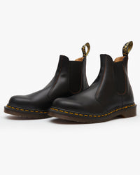 Dr Martens Made In England Vintage 2976 Chelsea Boots - Black Quilon | Dr Martens Boots | JEANSTORE