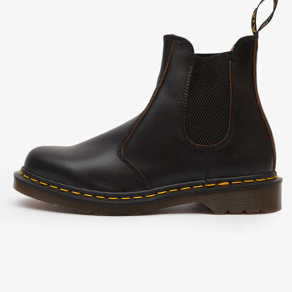 Dr Martens Made In England Vintage 2976 Chelsea Boots - Black Quilon | Dr Martens Boots | JEANSTORE