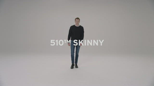 Levi's® 510 Skinny Fit Mens Jeans - Black Leaf ADV