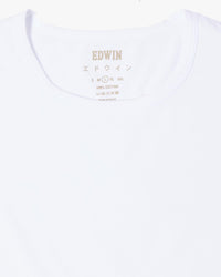 Edwin Double Pack S/S Tees - White | Edwin T Shirts | JEANSTORE