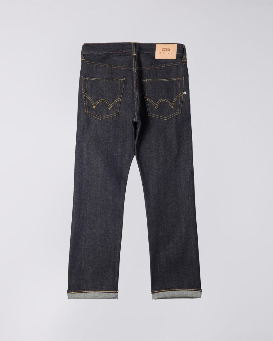 Edwin ED-47 Regular Fit Mens Jeans - 14oz Red Listed Selvage Denim / Blue Unwashed | Edwin Jeans | JEANSTORE