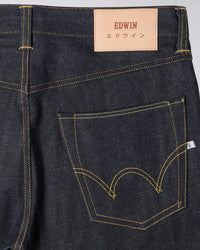 Edwin ED-47 Regular Fit Mens Jeans - 14oz Red Listed Selvage Denim / Blue Unwashed | Edwin Jeans | JEANSTORE