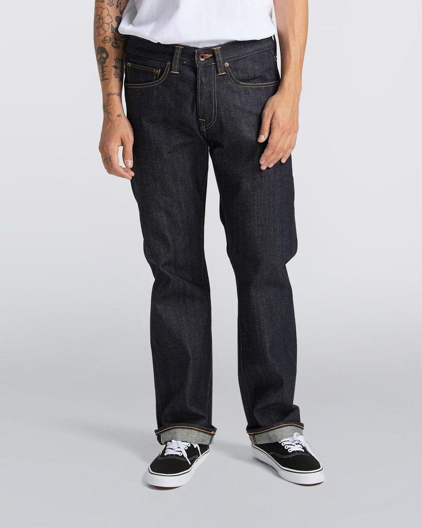 Edwin ED-47 Regular Fit Mens Jeans - 14oz Red Listed Selvage Denim / Blue Unwashed | Edwin Jeans | JEANSTORE