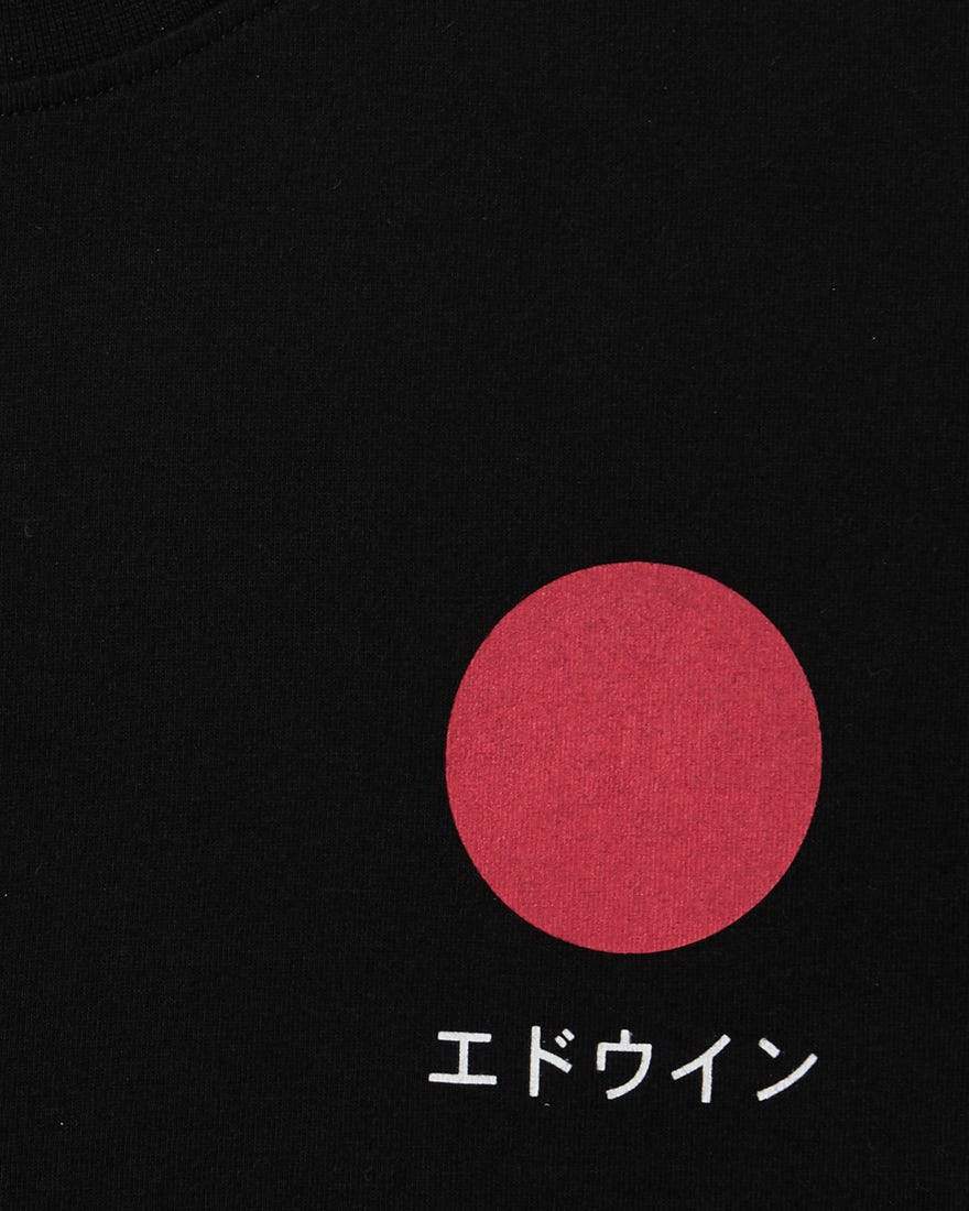 Edwin Japanese Sun Tee - Black | Edwin T Shirts | JEANSTORE