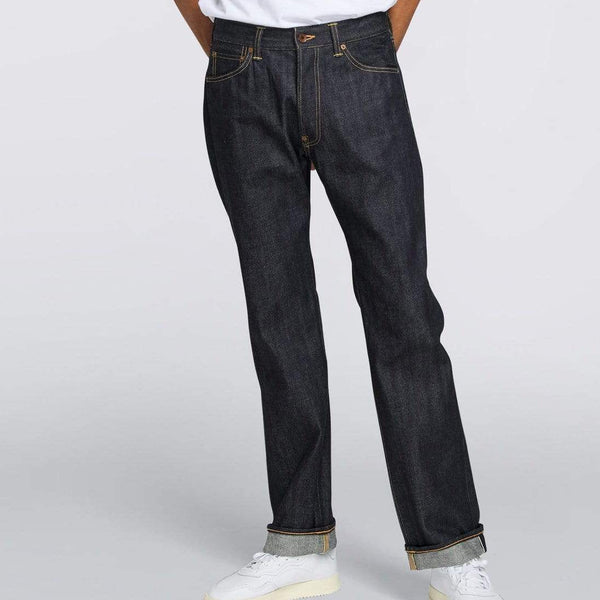 Edwin Nashville Loose Mens Jeans - 14oz Red Listed Selvage Denim / Blue Unwashed | Edwin Jeans | JEANSTORE