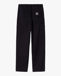 Carhartt WIP Flint Pant Regular Tapered Mens Trousers - Black Garment Dyed | Carhartt WIP Chinos & Trousers | JEANSTORE