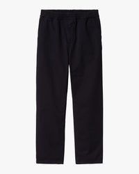 Carhartt WIP Flint Pant Regular Tapered Mens Trousers - Black Garment Dyed | Carhartt WIP Chinos & Trousers | JEANSTORE