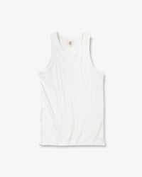 Hemen Biarritz Gari Ribbed Tank Top - Off White | Hemen Biarritz Underwear | JEANSTORE