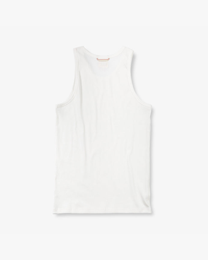 Hemen Biarritz Gari Ribbed Tank Top - Off White | Hemen Biarritz Underwear | JEANSTORE