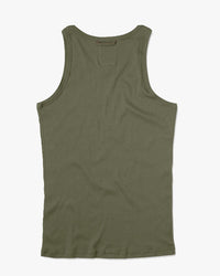 Hemen Biarritz Gari Ribbed Tank Top - Green Clay | Hemen Biarritz Underwear | JEANSTORE