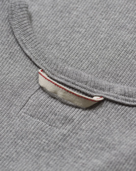 Hemen Biarritz Gari Ribbed Tank Top - Heather Grey | Hemen Biarritz Underwear | JEANSTORE