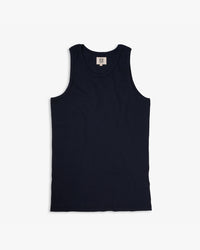 Hemen Biarritz Gari Ribbed Tank Top - Deep Marine | Hemen Biarritz Underwear | JEANSTORE