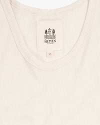 Hemen Biarritz Gari Ribbed Tank Top - Stone | Hemen Biarritz Underwear | JEANSTORE
