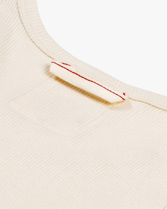 Hemen Biarritz Gari Ribbed Tank Top - Stone | Hemen Biarritz Underwear | JEANSTORE