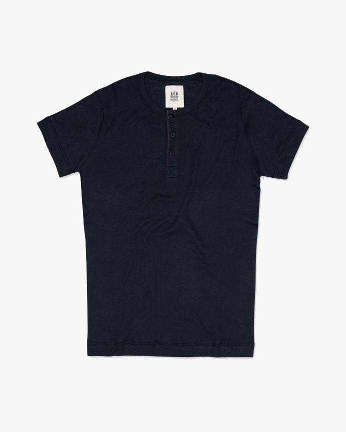 Hemen Biarritz Luzien Henley - Deep Marine | Hemen Biarritz Underwear | JEANSTORE