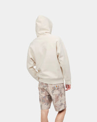 Carhartt WIP Hooded American Script Sweat - Natural | Carhartt WIP Sweaters & Knitwear | JEANSTORE