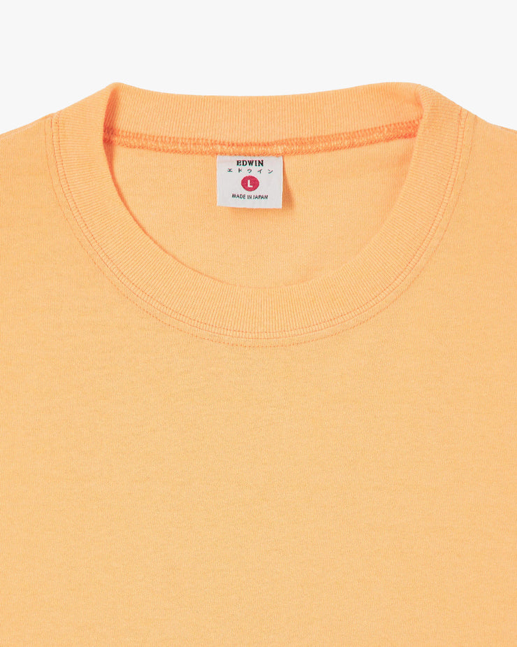 Edwin Made In Japan T Shirt - Orange Ozone