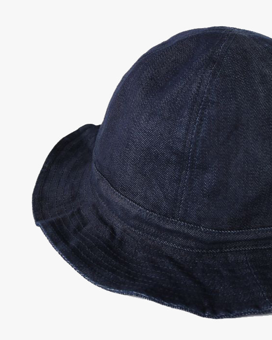Japan Blue Coolmax 9oz Denim Bucket Hat - Indigo