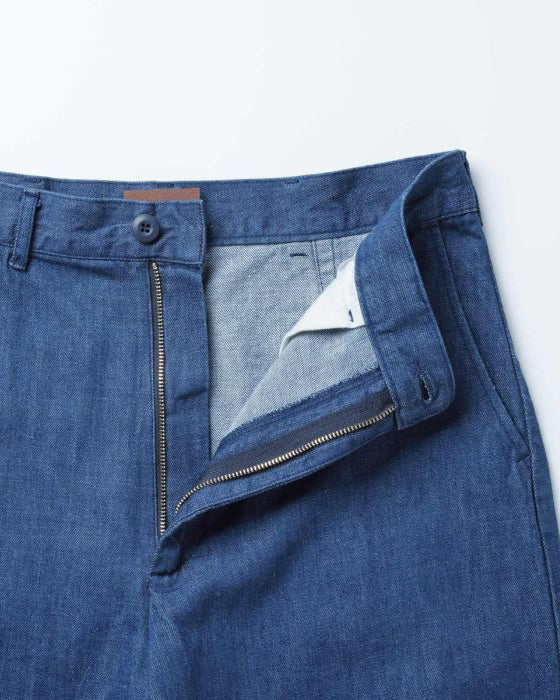 Japan Blue NON Cargo Field Pants - Medium Indigo | Japan Blue Jeans | JEANSTORE