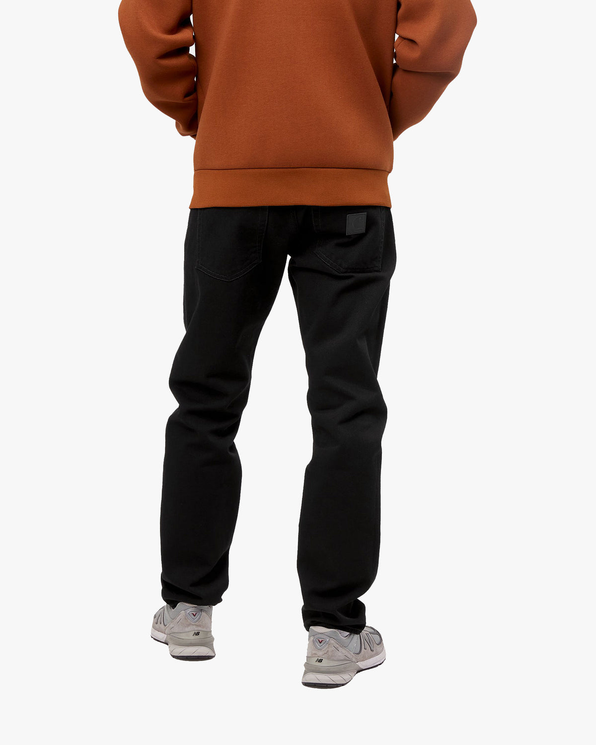 Carhartt WIP Klondike Pant Regular Tapered Mens Jeans - Black One Wash | Carhartt WIP Jeans | JEANSTORE