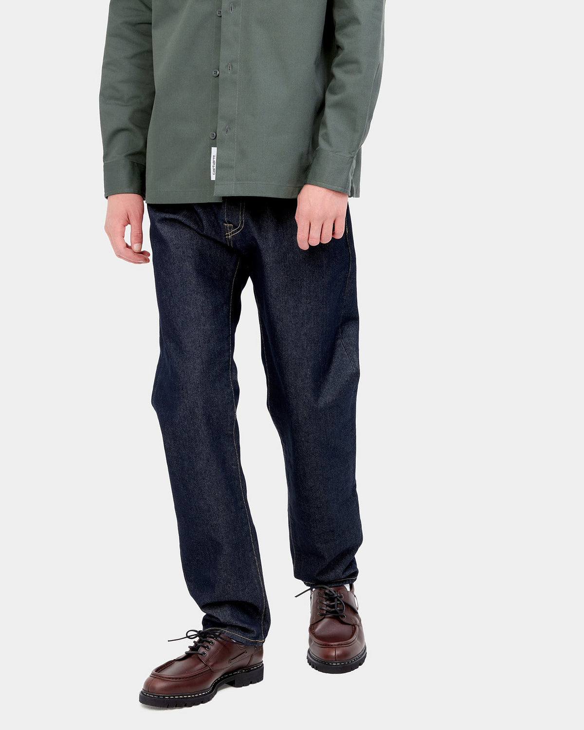 Carhartt WIP Klondike Pant Regular Tapered Mens Jeans - Blue One Wash | Carhartt WIP Jeans | JEANSTORE